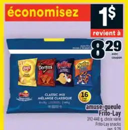 Super C amuse-gueule Frito-Lay | Frito-Lay snacks offer