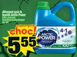 Super C détergent pour la lessive Arctic Power | Arctic Power laundry detergent offer