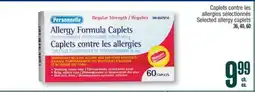 Jean Coutu PERSONNELLE Selected allergy caplets offer