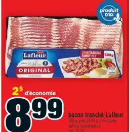 Super C bacon tranché Lafleur | Lafleur sliced bacon offer