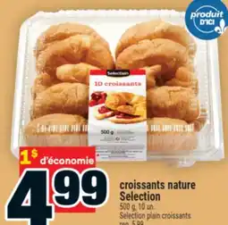 Super C croissants nature Selection | Selection plain croissants offer