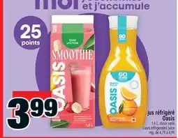 Super C jus réfrigéré Oasis | Oasis refrigerated juice offer