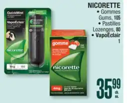 Jean Coutu NICORETTE VapoÉclair offer