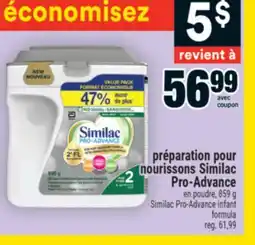 Super C préparation pour nourissons Similac Pro-Advance | Similac Pro-Advance infant formula offer