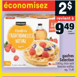 Super C gaufres Selection | Selection waffles offer