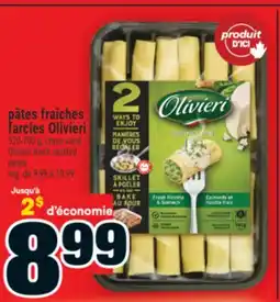 Super C pâtes fraîches farcies Olivieri | pâtes fraîches farcies Olivieri offer