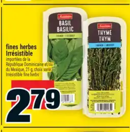 Super C fines herbes Irrésistible | Irrésistible fine herbs offer