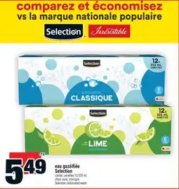 Super C eau gazéifiée Selection | Selection carbonated water offer
