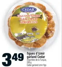 Super C figues d'izmir garland Cedar | Cedar garland izmir figs offer