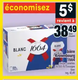 Super C BIÈRE KRONENBOURG 1664 | BEER offer
