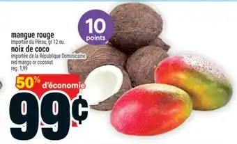 Super C mangue rouge | red mango offer