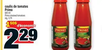 Super C coulis de tomates Primo | Primo strained tomatoes offer