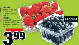 Super C bleuets ou fraises | blueberries or strawberries offer