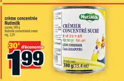 Super C crème concentrée Nutimilk | Nutimilk concentrated cream offer