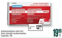 Jean Coutu PERSONNELLE Extra strength acetaminophen Capsules offer