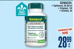 Jean Coutu GENACOL Optimum, Original, Ovoflex offer