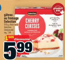 Super C gâteau au fromage Selection | Selection cheesecake offer