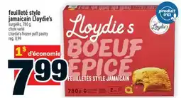 Super C feuilleté style jamaicain Lloydie's | Lloydie's frozen puff pastry offer