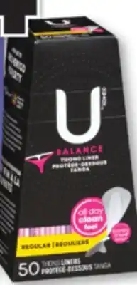 Familiprix U by KOTEX Selected products offer