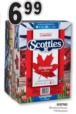 Familiprix SCOTTIES, Tissues, 9 packs offer