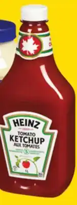 Giant Tiger Heinz ketchup or Kraft Miracle Whip spread offer