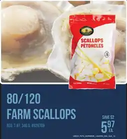Giant Tiger 80/120 Farm Scallops offer