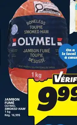 IGA OLYMEL SMOKED HAM offer