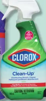 IGA CLOROX CLEAN-UP CLEANER offer