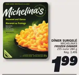 IGA MICHELINA'S FROZEN DINNER offer