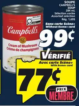 IGA CAMPBELL'S SOUP offer