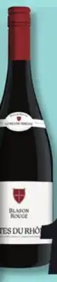IGA BLASON ROUGE WHITE OR RED WINE offer