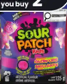 IGA SOUR PATCH KIDS TREATS offer