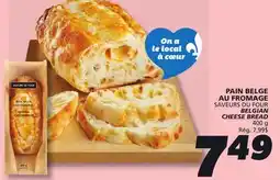 IGA SAVEURS DU FOUR BELGIAN CHEESE BREAD offer