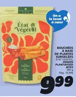 IGA ETAT VEGETAL FROZEN PLANT-BASED BITES offer