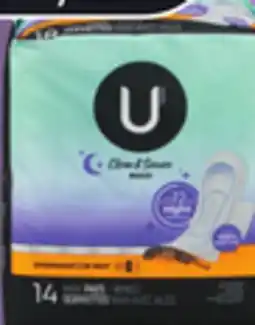 IGA KOTEX U PADS offer