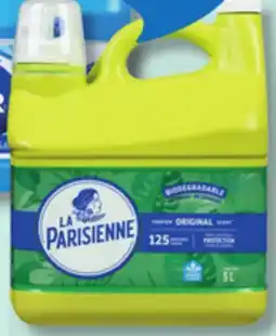 IGA LA PARISIENNE LIQUID FABRIC SOFTENER OR LAUNDRY DETERGENT offer