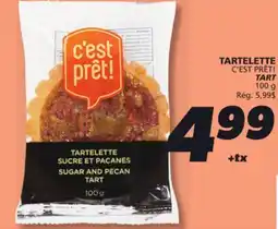 IGA C'EST PRÊT! TART offer