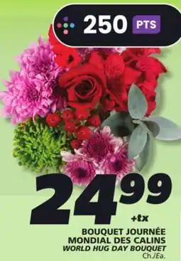 IGA WORLD HUG DAY BOUQUET offer