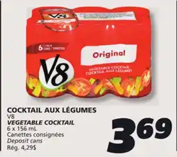 IGA V8 VEGETABLE COCKTAIL offer