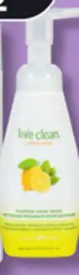 IGA LIVE CLEAN BODY WASH OR LIQUID HAND SOAP offer