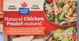 IGA MAPLE LEAF SHREDDED OR IN STRIPS COOKED CHICKEN offer