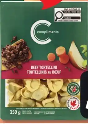 IGA COMPLIMENTS FRESH STUFFED PASTA offer