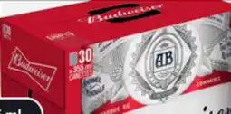IGA BUDWEISER BEER offer