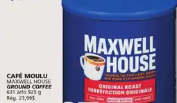 IGA MAXWELL HOUSE GROUND COFFEE offer