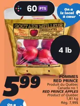 IGA RED PRINCE APPLES offer