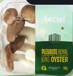 IGA LION MANE, GREY OYSTERS OR KING OYSTER MUSHROOMS offer