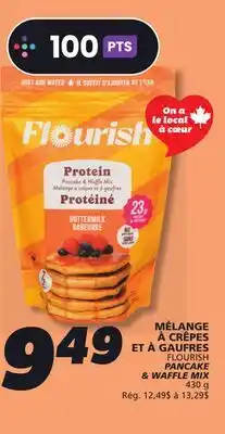 IGA FLOURISH PANCAKE & WAFFLE MIX offer
