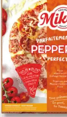 IGA MIKES FROZEN PIZZA offer