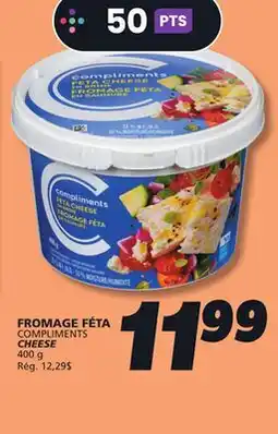 IGA COMPLIMENTS CHEESE offer