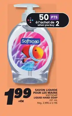 IGA SOFTSOAP LIQUID HAND SOAP offer